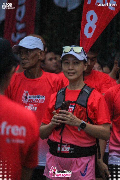 Race photo from Smartfren Run 2025 Vibes