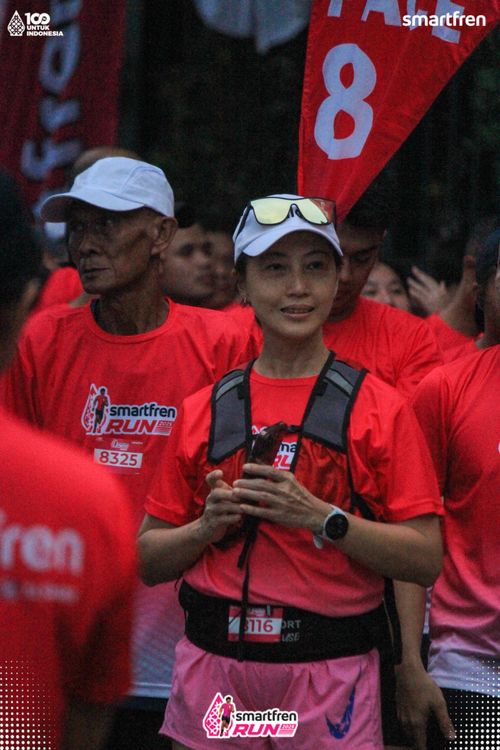 Race photo from Smartfren Run 2025 Vibes