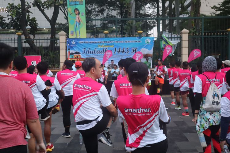 Race photo from Smartfren Run 2024 Vibes