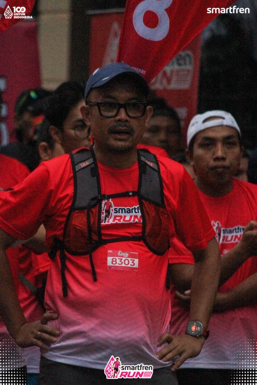 Race photo from Smartfren Run 2025 Vibes