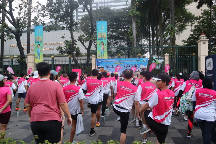 Race photo from Smartfren Run 2024 Vibes