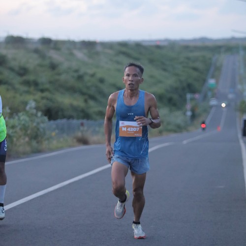 Race photo from KEDIRI HALF MARATHON 2026