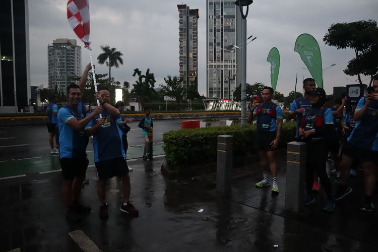 Race photo from Road to BAF Lions Run 2024