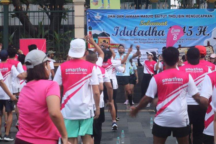 Race photo from Smartfren Run 2024 Vibes