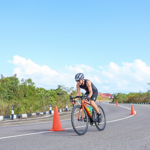Race photo from Belitung Multisport Festival