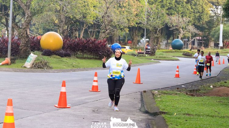 Race photo from Taman Budaya x BOGORUN 2025