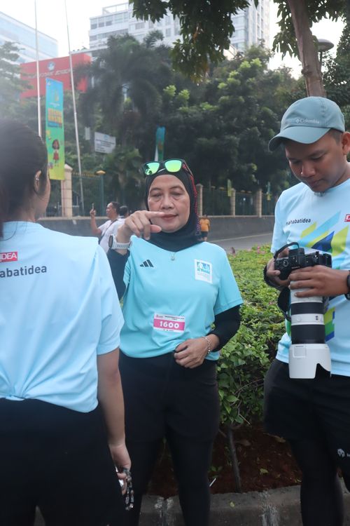 Race photo from Smartfren Run 2024 Vibes