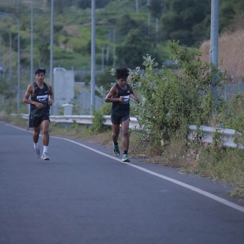 Race photo from KEDIRI HALF MARATHON 2026