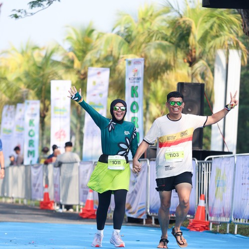 Race photo from BOGORUN 2026