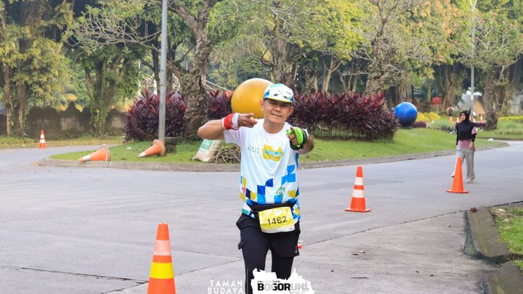 Race photo from Taman Budaya x BOGORUN 2025