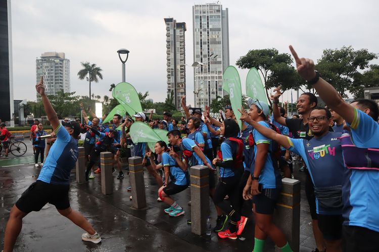 Race photo from Road to BAF Lions Run 2024