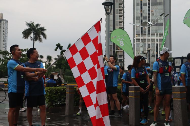 Race photo from Road to BAF Lions Run 2024
