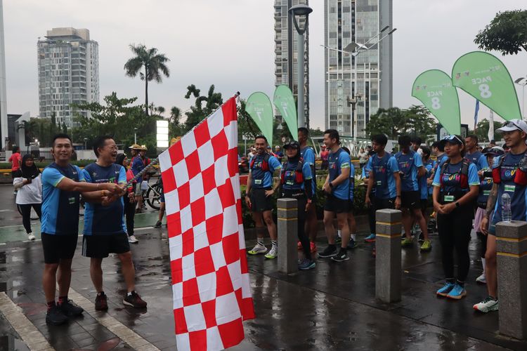 Race photo from Road to BAF Lions Run 2024