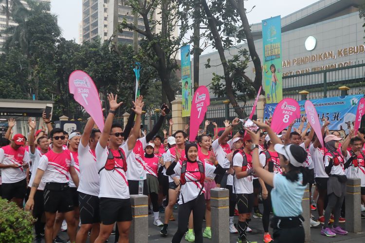 Race photo from Smartfren Run 2024 Vibes