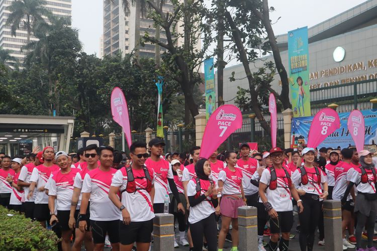Race photo from Smartfren Run 2024 Vibes