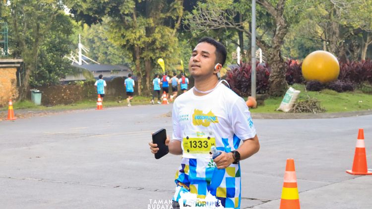 Race photo from Taman Budaya x BOGORUN 2025