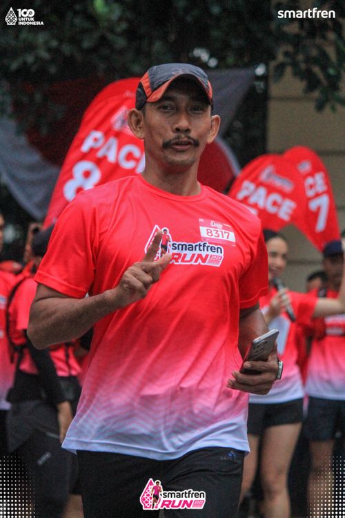 Race photo from Smartfren Run 2025 Vibes