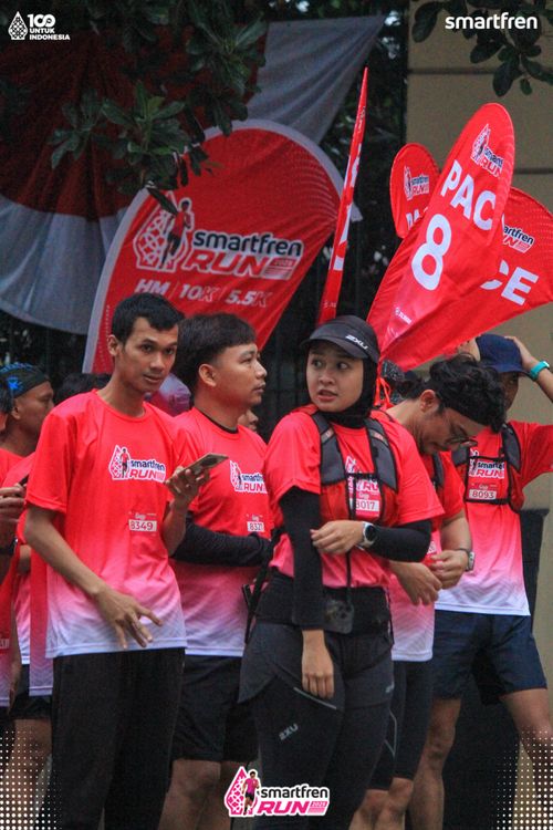 Race photo from Smartfren Run 2025 Vibes