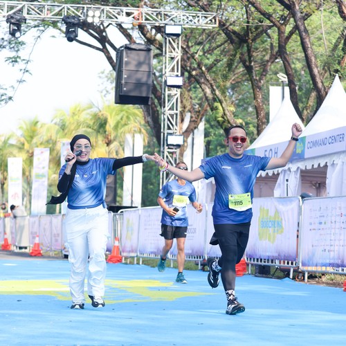 Race photo from BOGORUN 2026