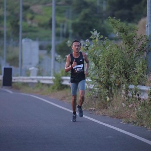 Race photo from KEDIRI HALF MARATHON 2026