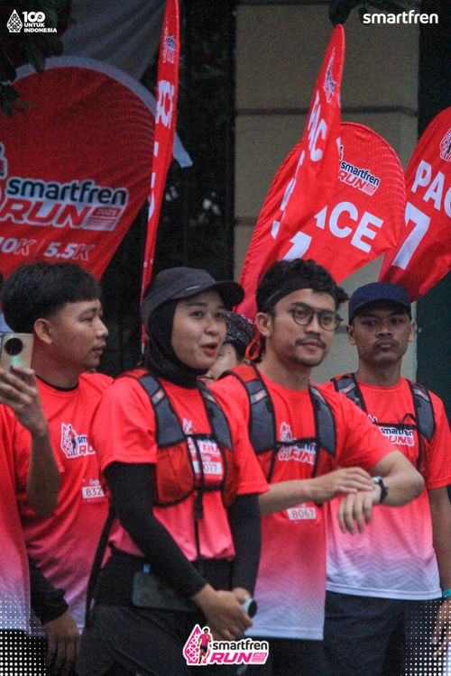 Race photo from Smartfren Run 2025 Vibes