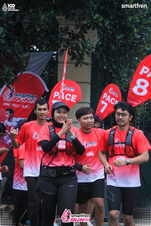 Race photo from Smartfren Run 2025 Vibes