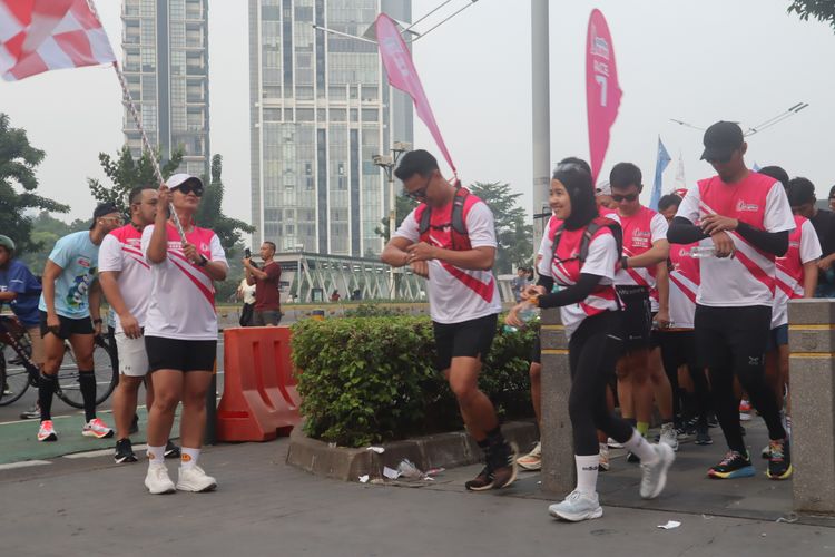 Race photo from Smartfren Run 2024 Vibes
