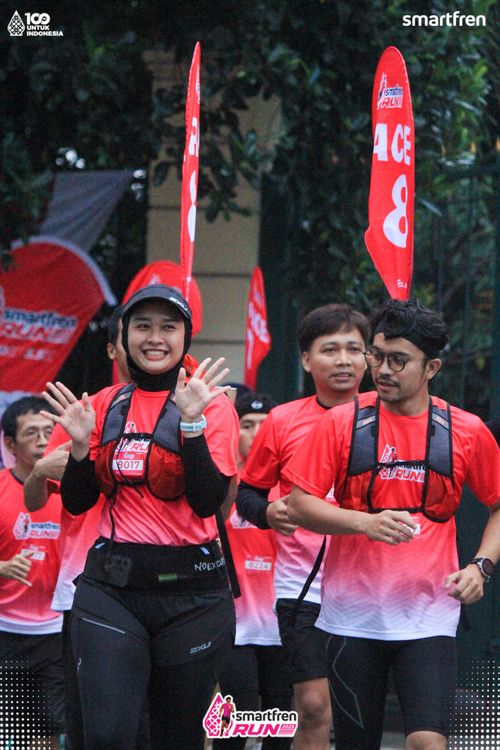 Race photo from Smartfren Run 2025 Vibes