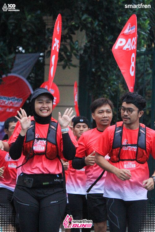 Race photo from Smartfren Run 2025 Vibes