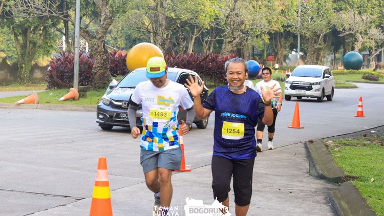 Race photo from Taman Budaya x BOGORUN 2025
