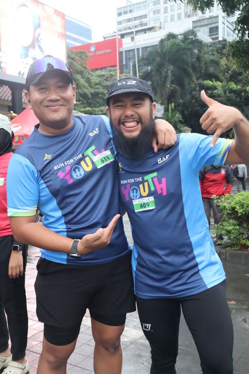 Race photo from Road to BAF Lions Run 2024