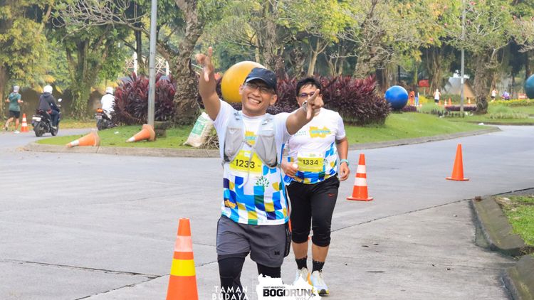 Race photo from Taman Budaya x BOGORUN 2025