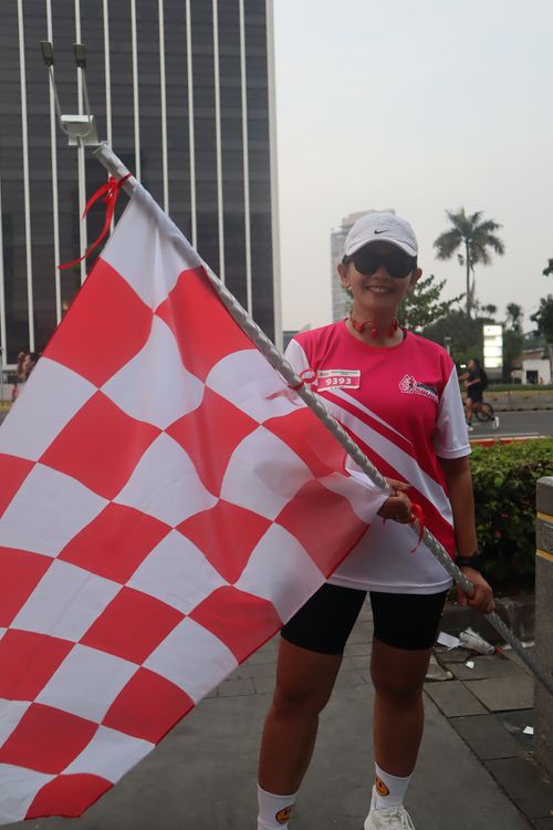Race photo from Smartfren Run 2024 Vibes