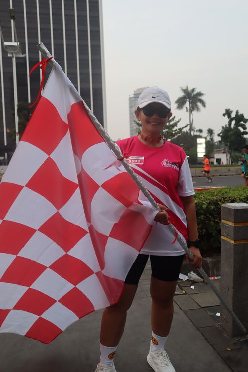 Race photo from Smartfren Run 2024 Vibes