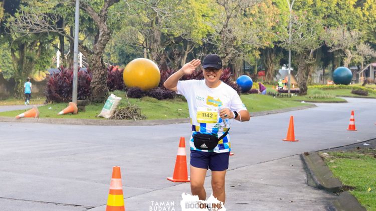 Race photo from Taman Budaya x BOGORUN 2025