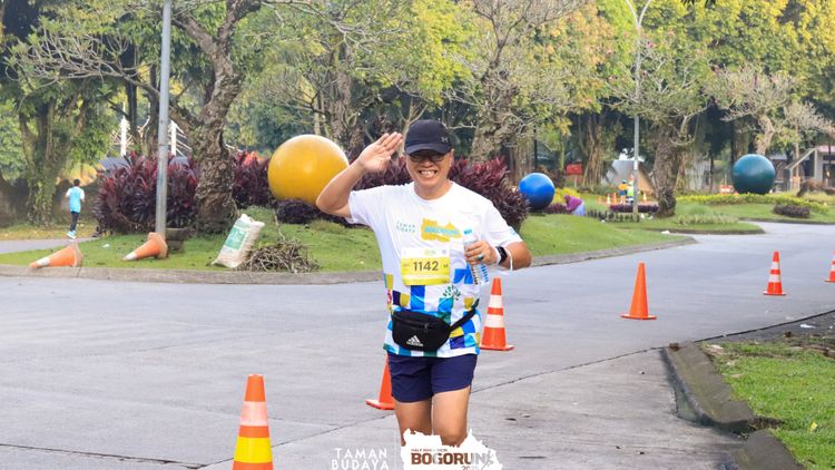 Race photo from Taman Budaya x BOGORUN 2025
