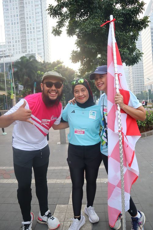 Race photo from Smartfren Run 2024 Vibes