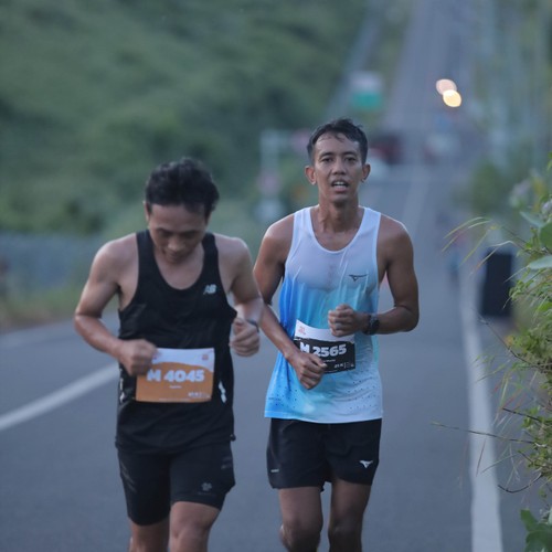 Race photo from KEDIRI HALF MARATHON 2026