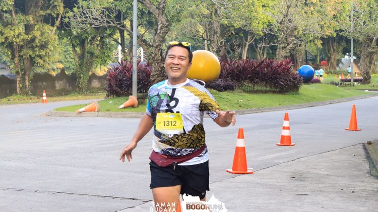 Race photo from Taman Budaya x BOGORUN 2025
