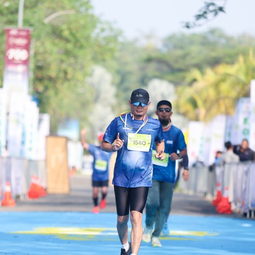 Race photo from BOGORUN 2026