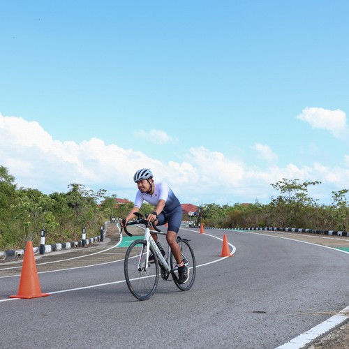 Race photo from Belitung Multisport Festival