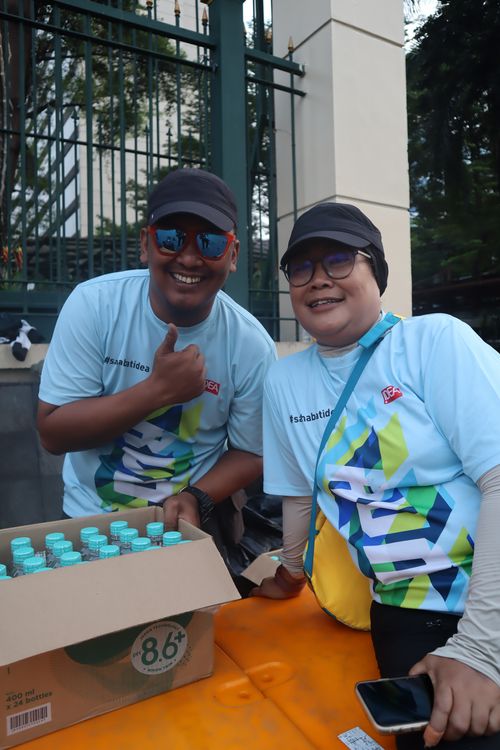 Race photo from Smartfren Run 2024 Vibes
