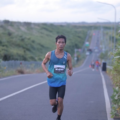 Race photo from KEDIRI HALF MARATHON 2026