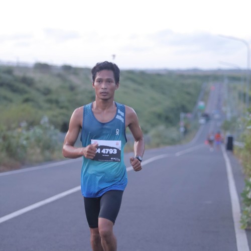 Race photo from KEDIRI HALF MARATHON 2026