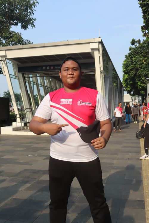 Race photo from Smartfren Run 2024 Vibes