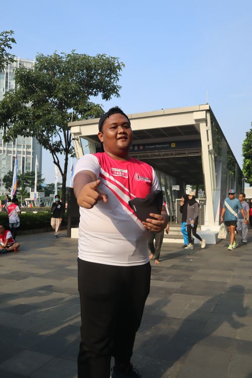 Race photo from Smartfren Run 2024 Vibes