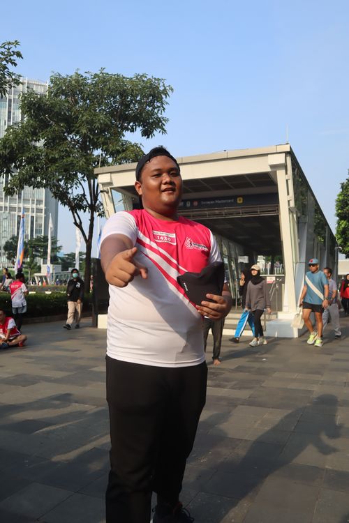 Race photo from Smartfren Run 2024 Vibes