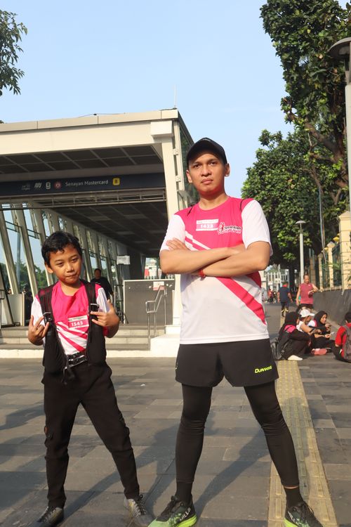 Race photo from Smartfren Run 2024 Vibes