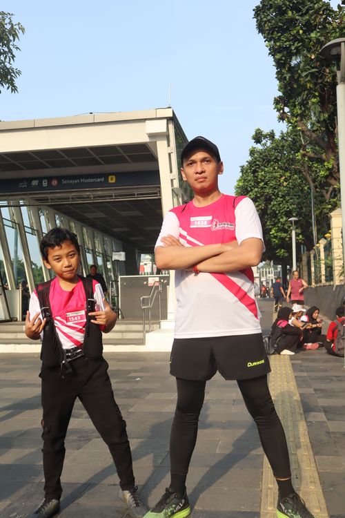 Race photo from Smartfren Run 2024 Vibes