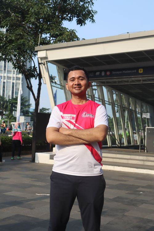 Race photo from Smartfren Run 2024 Vibes